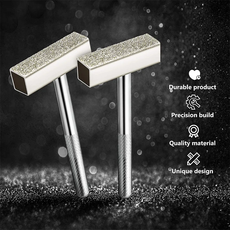 Diamante Grinding Disc Wheel, Stone Dresser Tool, Dressing Bench Grinder para Truing, Deburring Wheels, 3 pcs