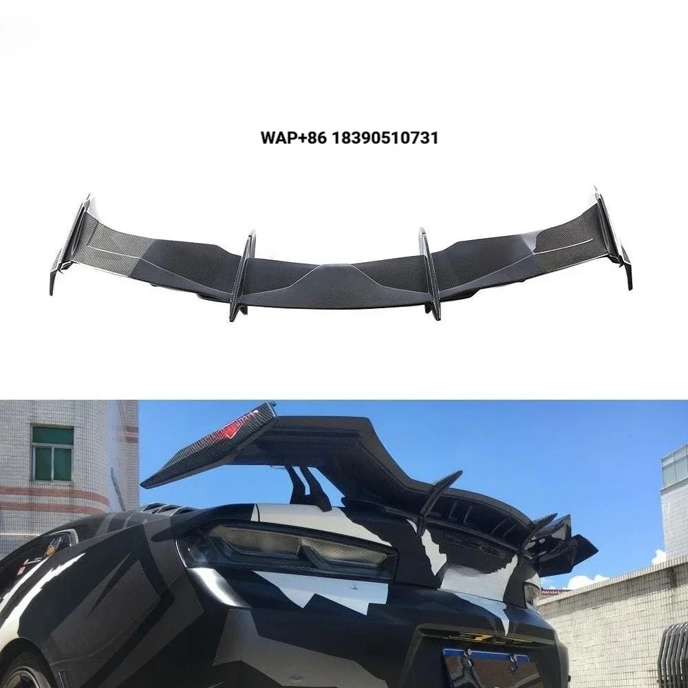 

Carbon Fiber Rear Wing Spoiler for Camaro RS Coupe 2-Door 2016-2019