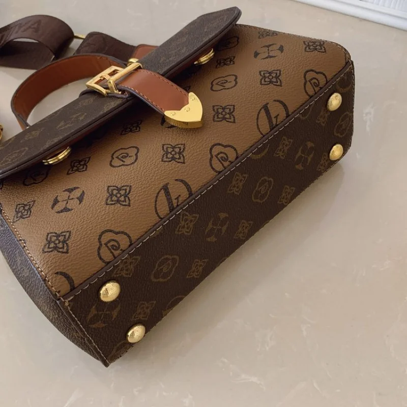 

Classic Designer Paris Inspired Women Tote Bag Luxury Leather Handbag Elegant Fashion