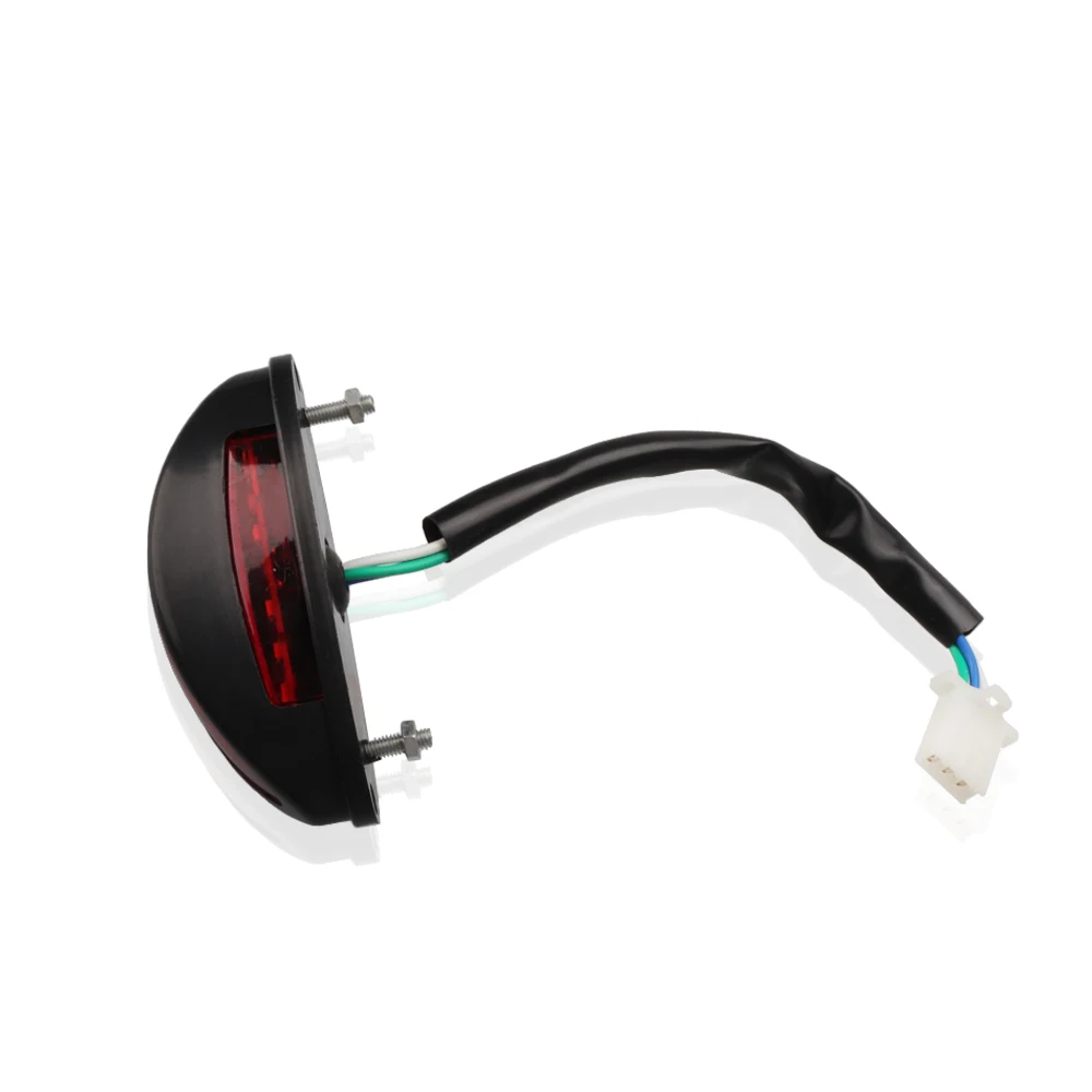 مصباح خلفي شامل للدراجات النارية ، مصابيح خلفية ، مصابيح توقف ، لوحة ترخيص ، قطع غيار متسابقي المقاهي ، إكسسوارات الدراجات النارية ، 12 فولت