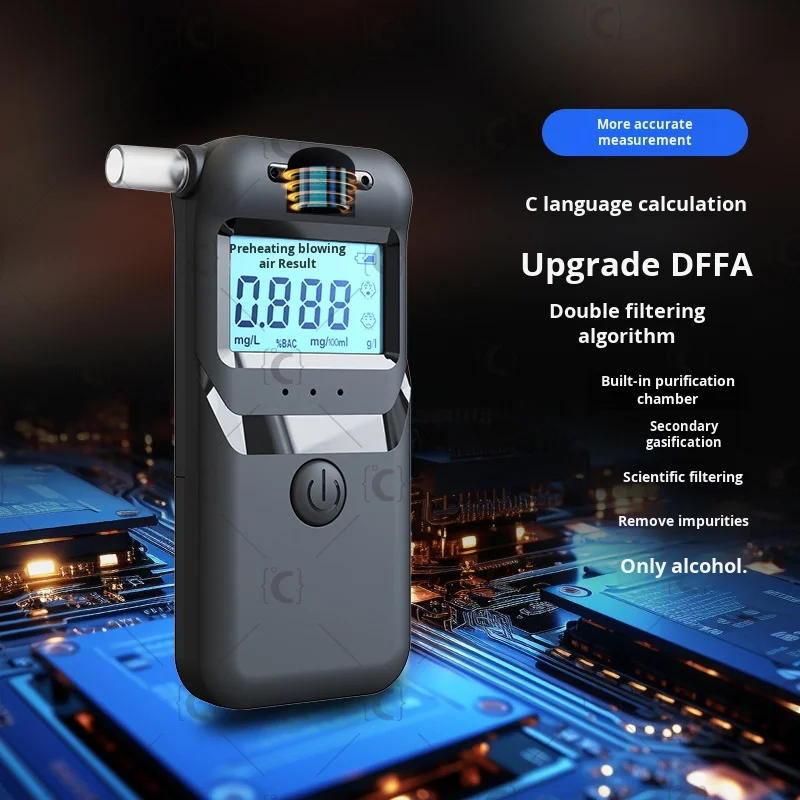 

Высокоточный алкотестер для эффективного обнаружения алкоголя для ночного тестирования и предотвращения DUI