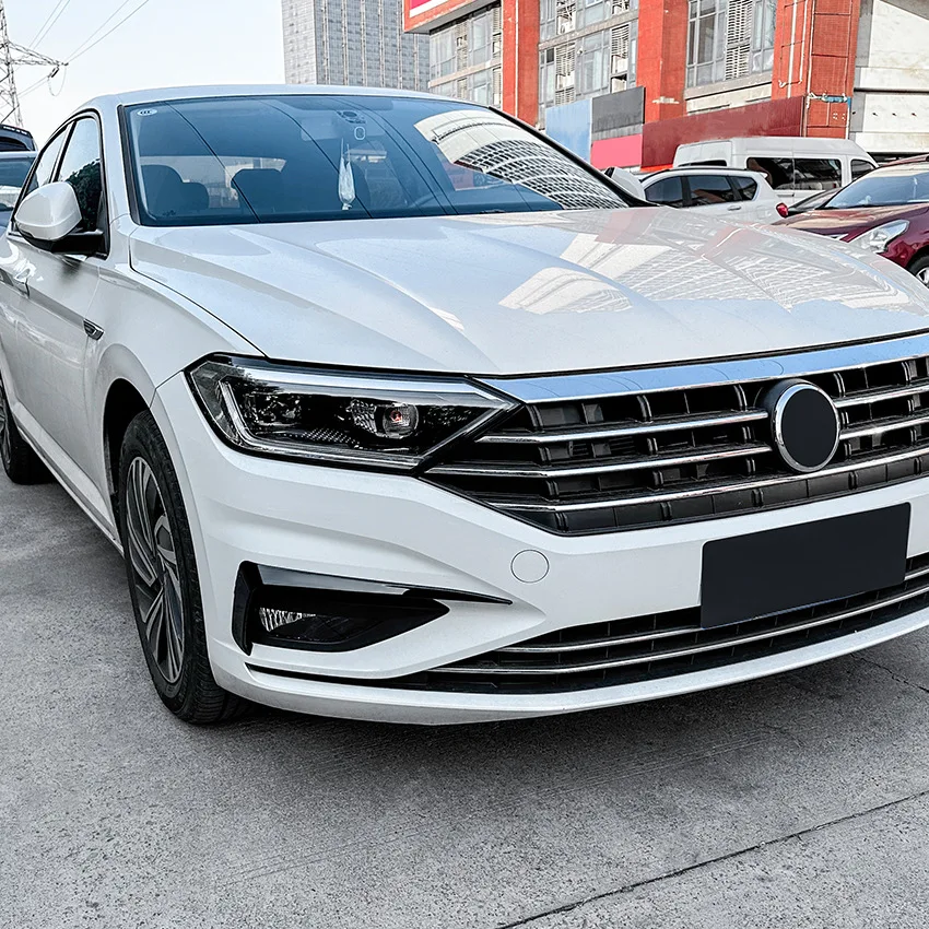 Front Bumper Spoiler Splitter Air Vent Fog Lamp Grille Trim For Volkswagen VW Jetta MK7 GLI S SE SEL R-Line 2019 2020 2021