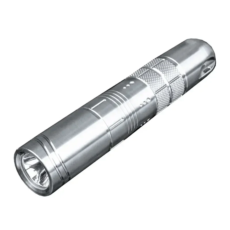 EDC Titanium Alloy Mini Flashlight Rechargeable Fishing Outdoor Waterproof Camping Lighting EDC Tools