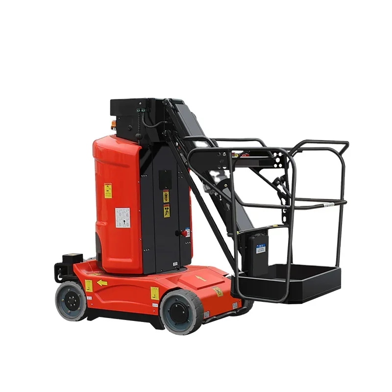 Wholesale Price Working Height 5.6m 6.8m 8m Self-propelled Vertical Mast With Single Mast