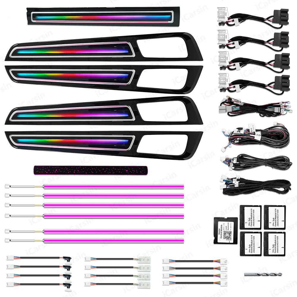 

Upgrade Symphony interior ambient light for Porsche Cayenne 2018-2023 Atmospheric strip decorative accessories RHD
