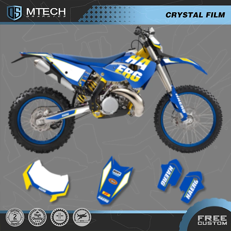 

DSMTECH обтекатель мотоцикла, графический фон, наклейки, наклейки для Husaberg TE 2011 2012, номер, имя на заказ 001