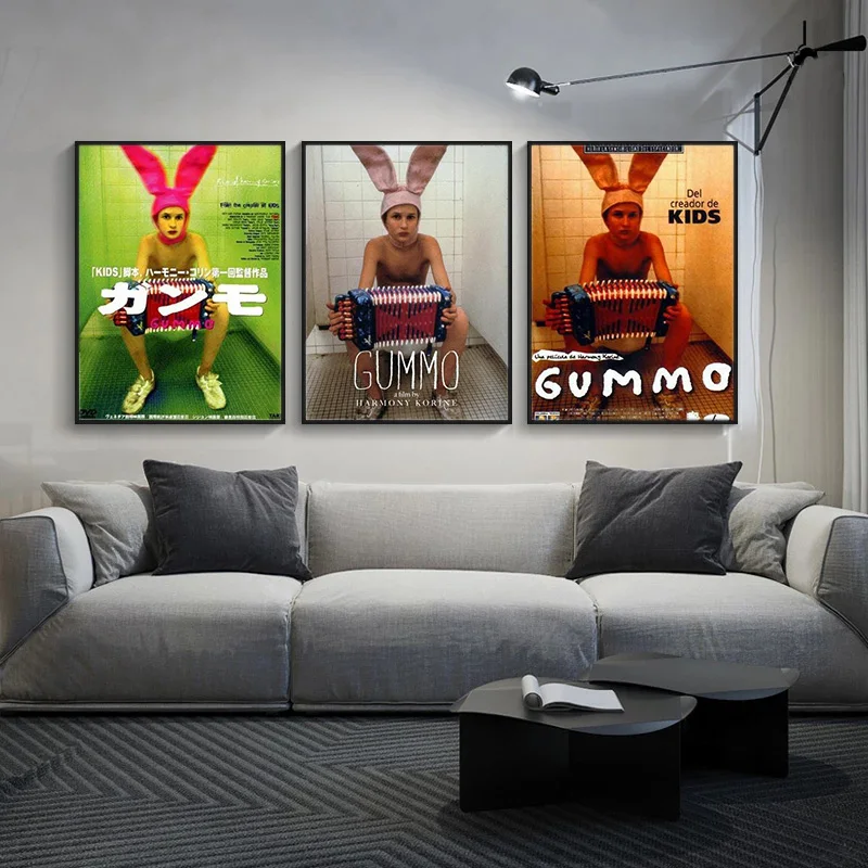 Hot Rare Movie GUMMO Art Artwork Poster and Poster Canvas Painting Wall Art Pictures Interior for Living Room Home Decorative