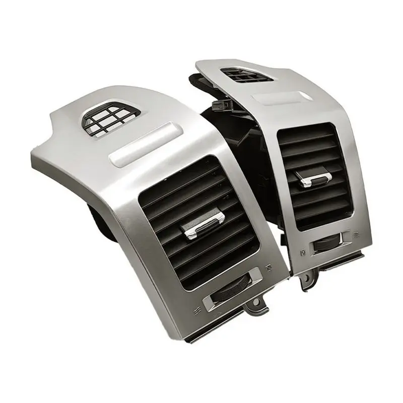 CYL-Silver Decorative Panel Included 70080AD Car Dashboard Air Conditioning Vent Outlet For Pajero V93 V97 V87