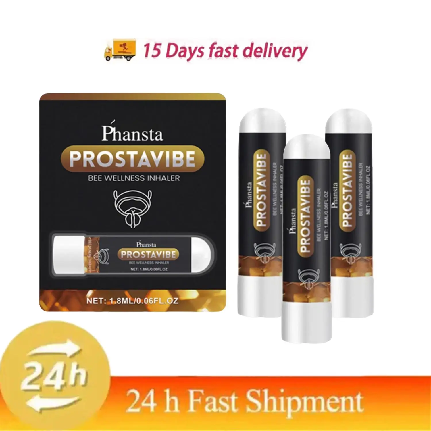 

3pcs Prostatitis Treatment Nasal Inhaler Cure Urethritis Frequent Urination Kidney Deficiency Prostate Health Care