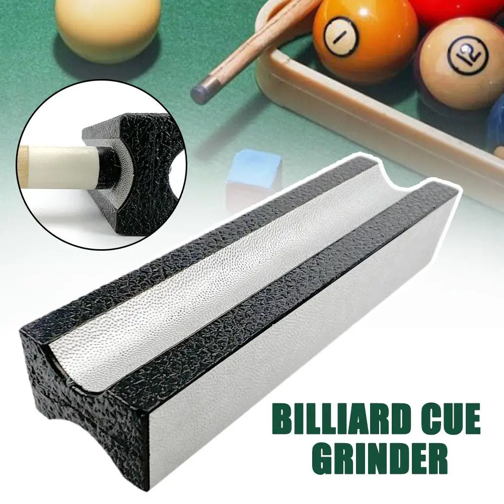 Herramienta de molienda de punta de taco de billar multifuncional, amoladora de billar, herramienta de reparación de taco de billar, moldeador de punta de taco, accesorios de billar