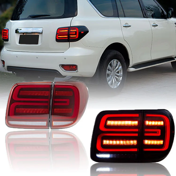 

Led Tail Light for Nissan Patrol Y62 2012-2019 Dynamic Turn Signal Lamp Brake Reversing