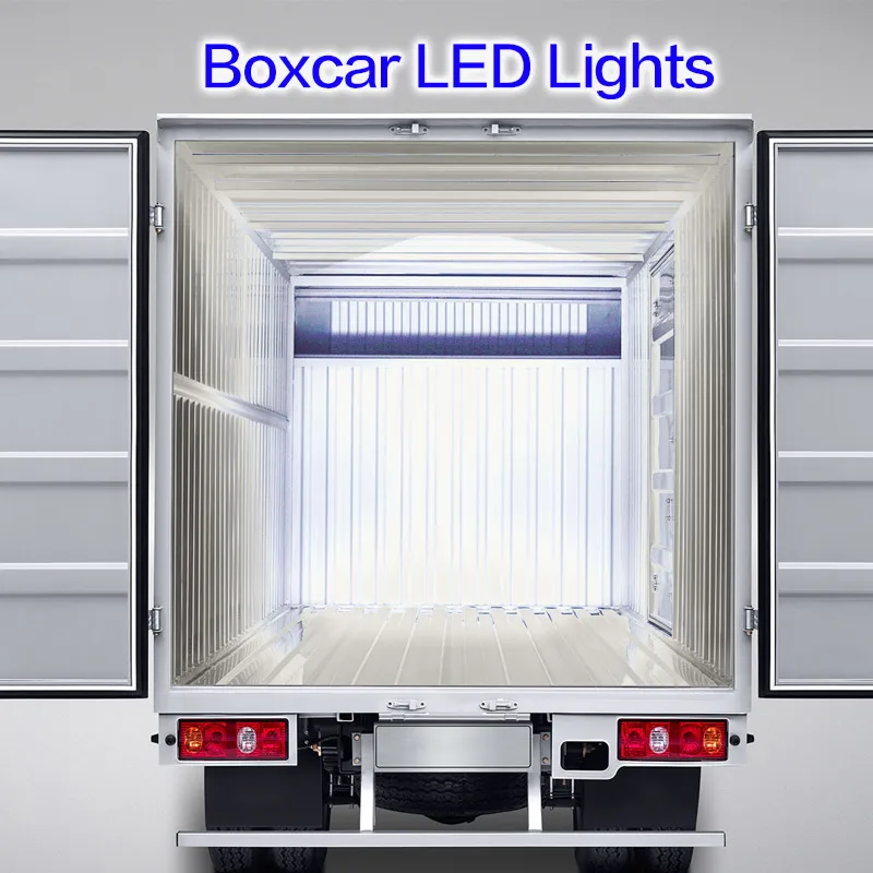 Truck Carriage Lights LED Lamps Interior Lights Reading Work COB Bulbs Boxcar Tube Customized Add Refit 12v 24v 48v White view 2