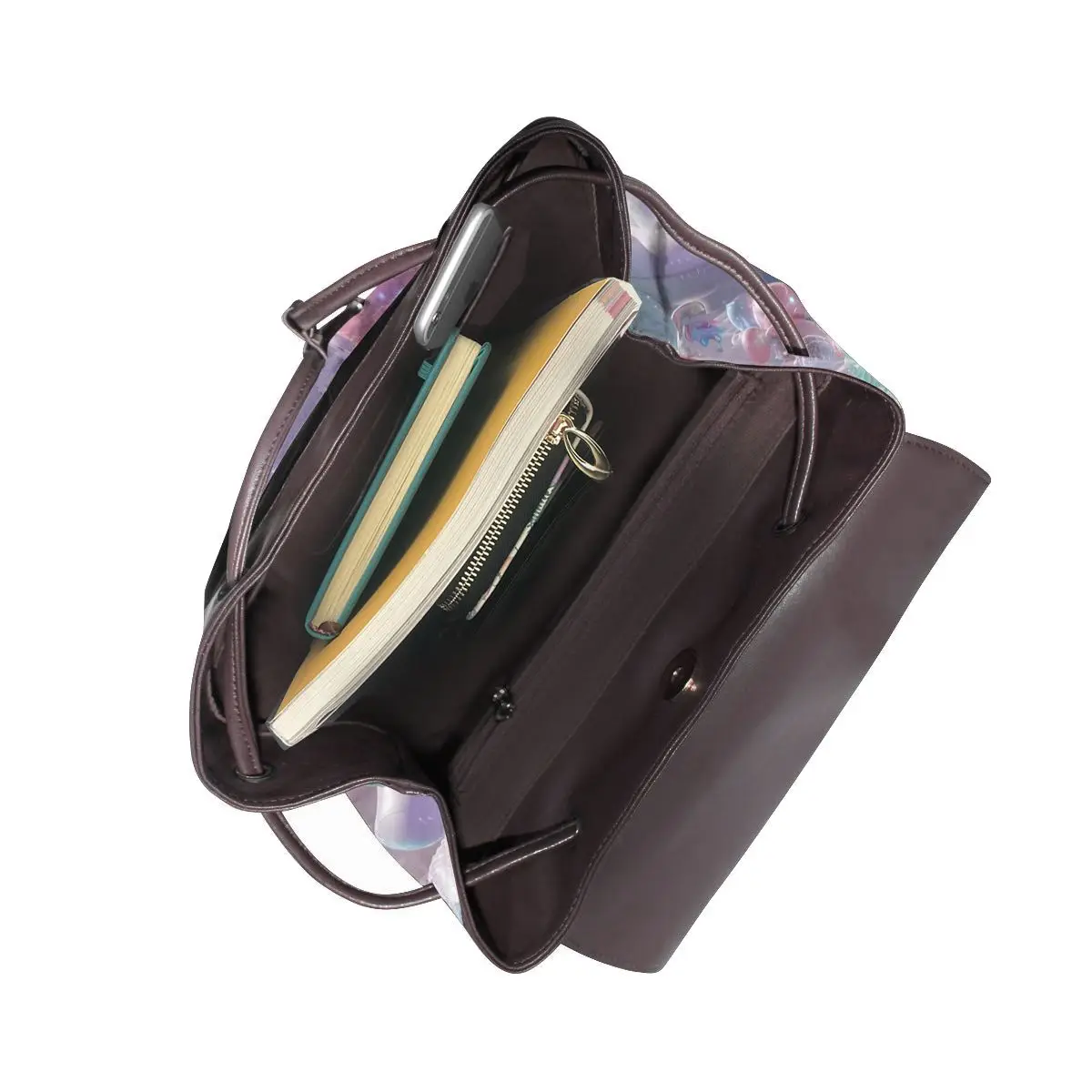 يونيكورن يطفو ديكور أنماط ثلاثية الأبعاد جديد حار المرأة على ظهره مصمم جلد عالي الجودة بسيط موضة حقيبة ظهر ذات سعة كبيرة