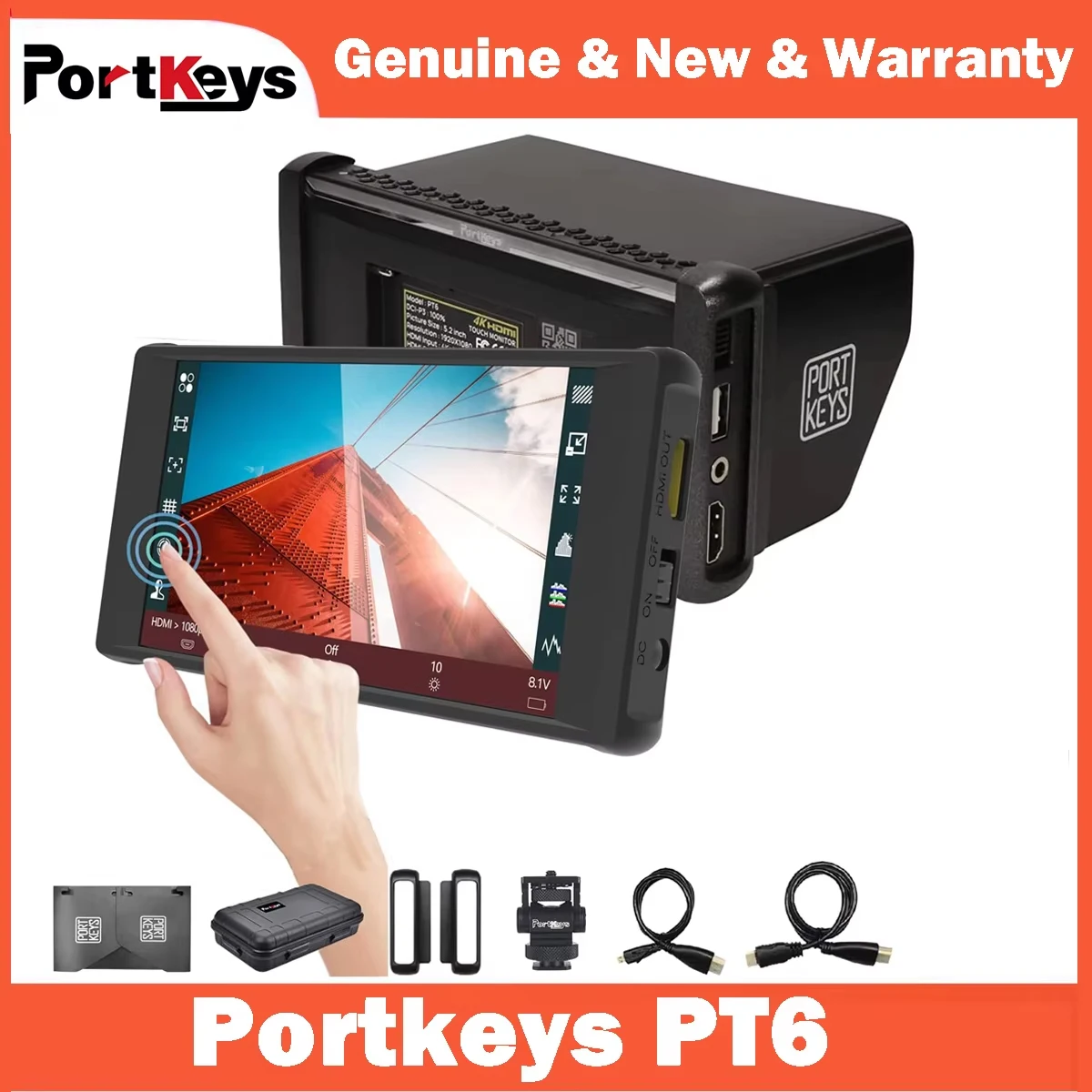 Portkeys PT6 5.2" T… - image