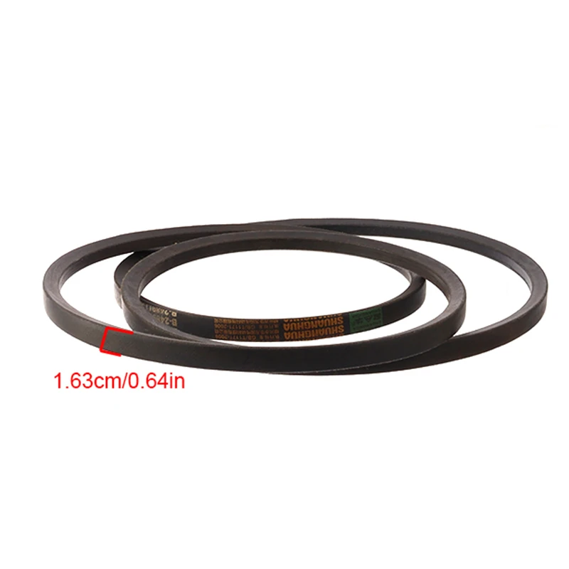 สายพานยางสามเหลี่ยมชนิด B คุณภาพสูงสำหรับอุตสาหกรรมและเกษตรกรรม รุ่น 2489 สำหรับงานไฟฟ้าขนาดเล็ก