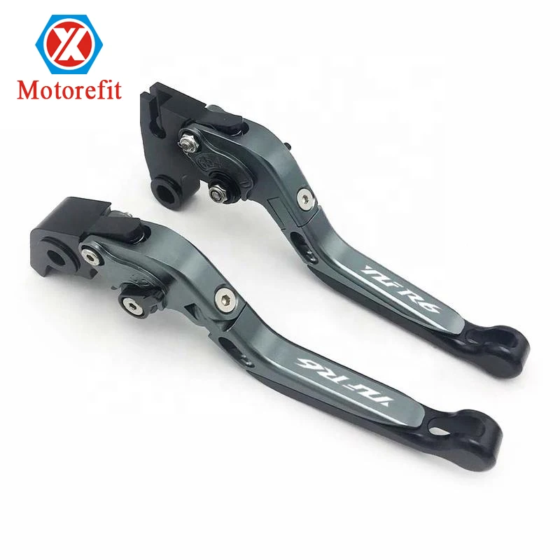 

Adjustable Folding Extending Brake Clutch Levers For YAMAHA YZFR6 YZF R6 2005-2016