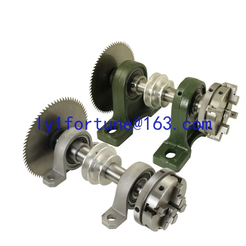 Bearing seat spherical instrument thimble lathe DIY tool holder tailstock unpowered log bead machine spindle