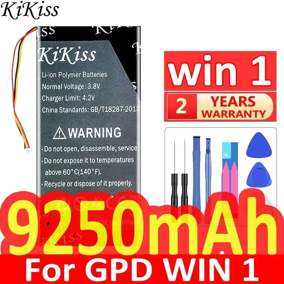 

9250mAh For Gpd WIN1 Win 1 Fast Charging Tablet Battery Long-Lasting
