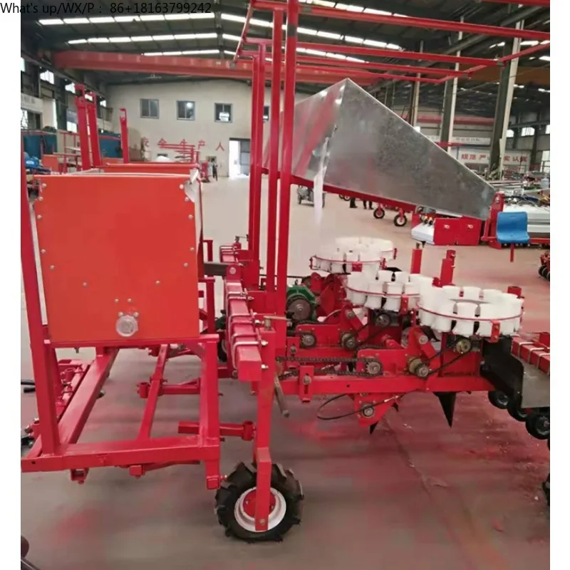 

Automatic Vegetable Transplanting Machine, 18HP Tractor - Mounted, Seedlings Transplanter, Planting Depth 5 - 13cm Adjustable