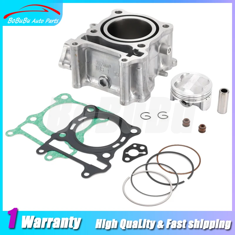 

Cylinder Piston Kit 62MM 160cc For HONDA PCX160 PCX150 13101K1Z305 13111K0RV00 13011K0S305 13115KZY700 14560K0RV01