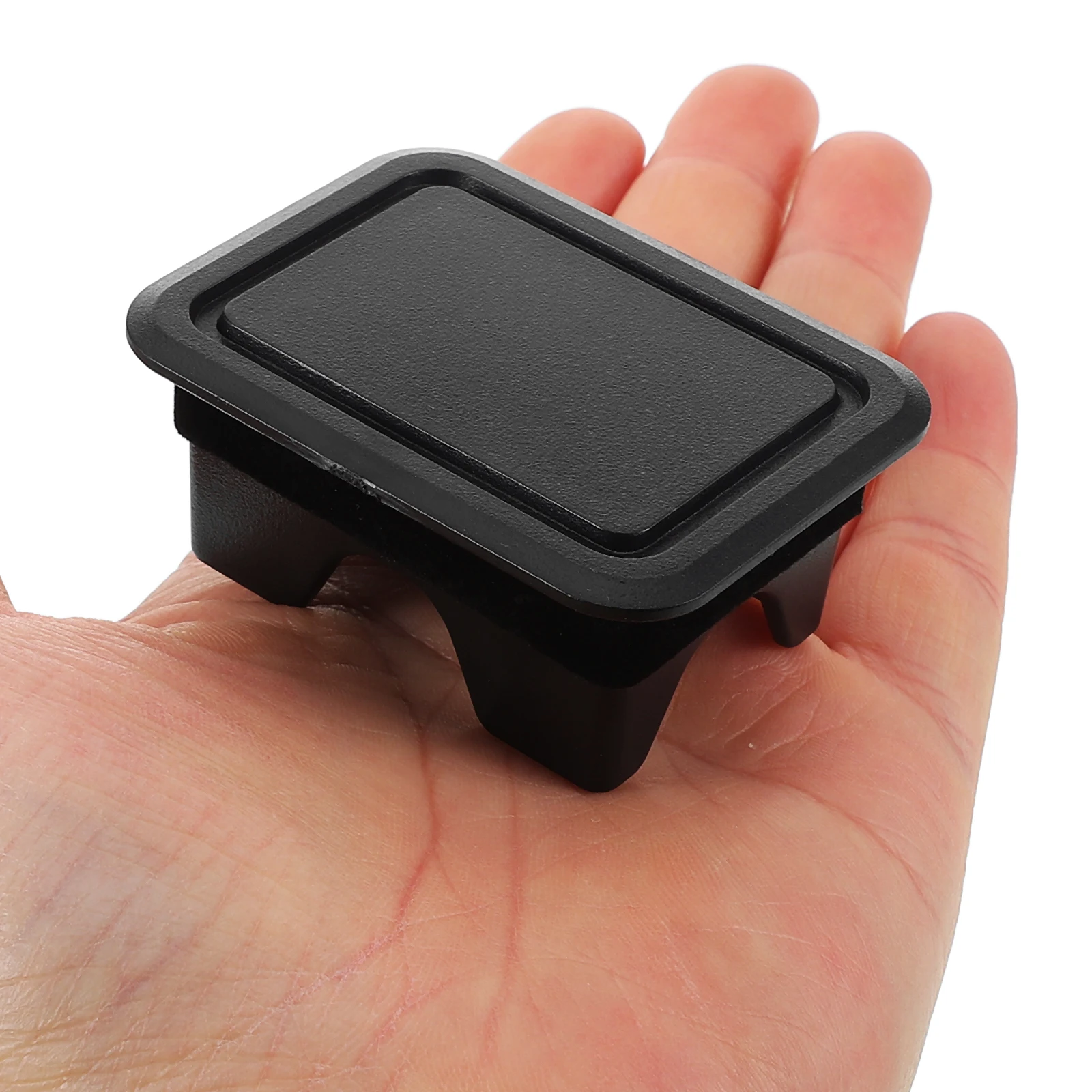 

2pcs Truck Bed Hole Plugs Rear Rail Caps Covers Stake Pocket Cover Bed Rail Trim Moldings For Ram Trucks