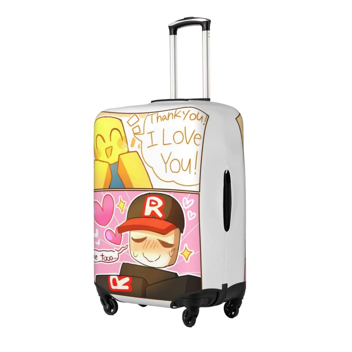 Forsaken Noob & Guest666 Suitcase Cover Travel Protector Holiday Strectch Luggage Supplies