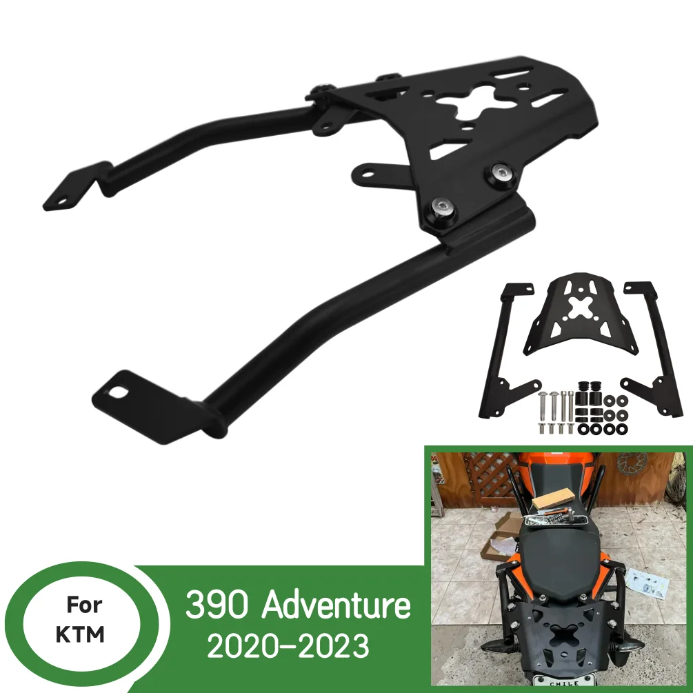 390ADV Rear Luggage Rack For KTM 390 Adv Adventure 2020 2021 2022 2023 Motorcycle Carrier Tail Storage Support Shelf Accessories