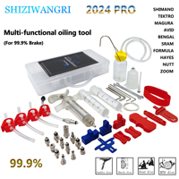 2024 Pro Bicycle Hydraulic Disc Brake Oil Bleed Kit For SHIMANO,SRAM,Avid,Series MTB Road Bike Brake Repair Tools