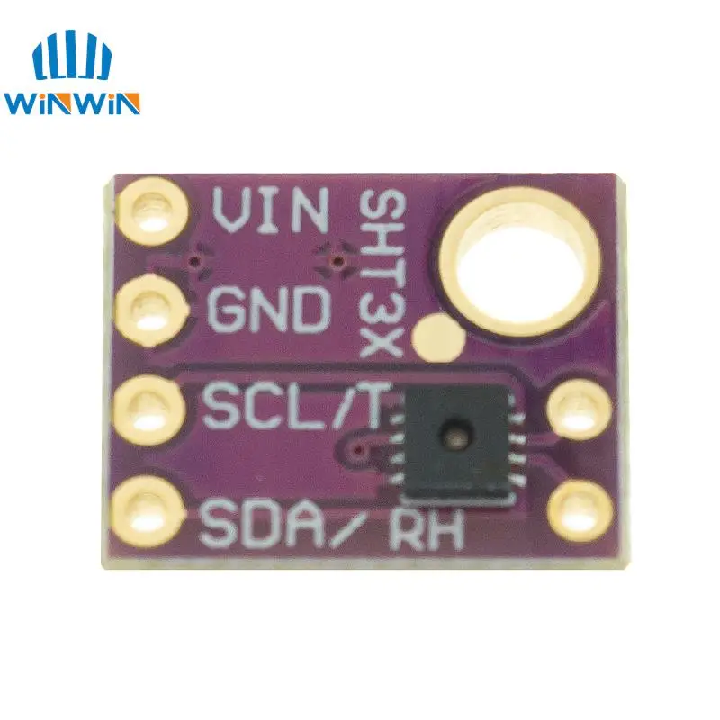 SHT31, модуль датчика температуры и влажности, микроконтроллер IIC I2C, наружная погода, 3 в, 5 В, совместимый с Arduino