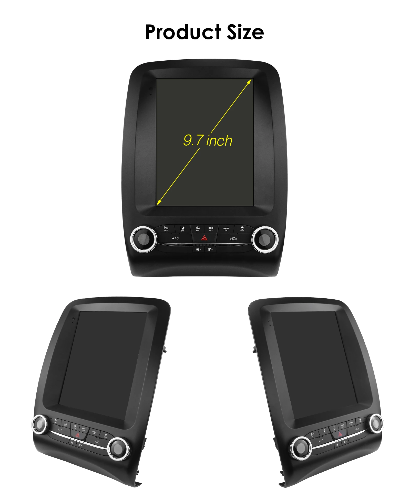 Hizpo Für Tesla Stil Auto Radio Für Dodge Durango 2014-2020 Multimedia GPS Stereo Intelligente System Kopf Einheit 360 kamera RDS – Detail 40