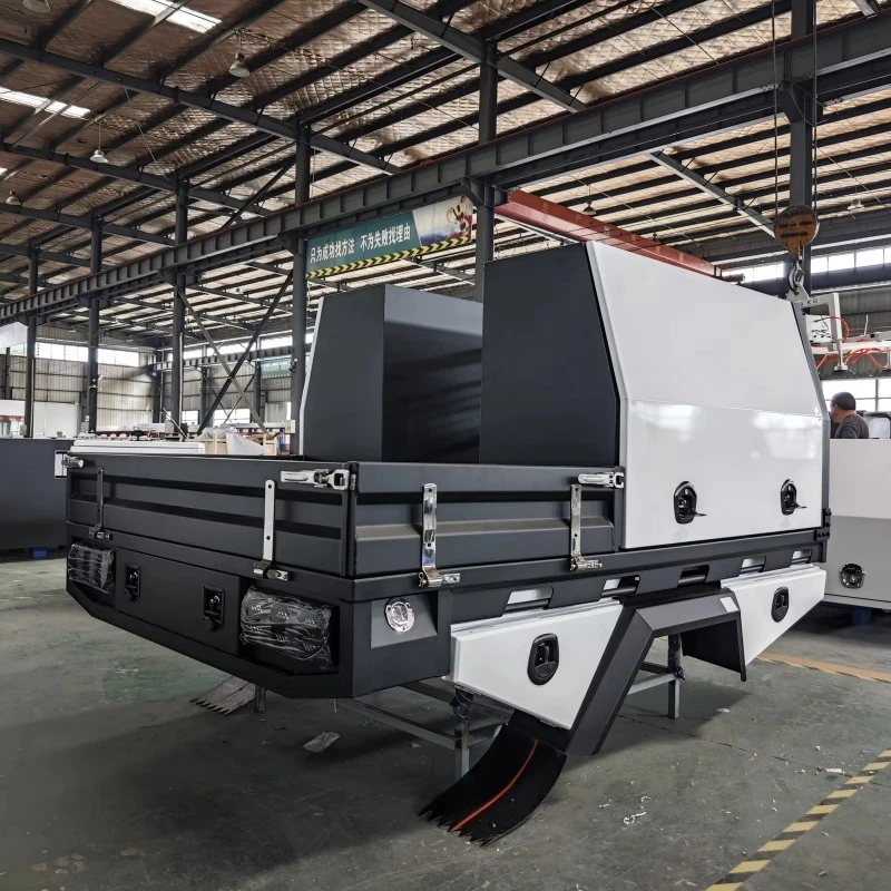 Waterproof Outdoor Ute Tray & Flatbed Canopies-Aluminum Canopy for Expedition Trucks with Roof Rack