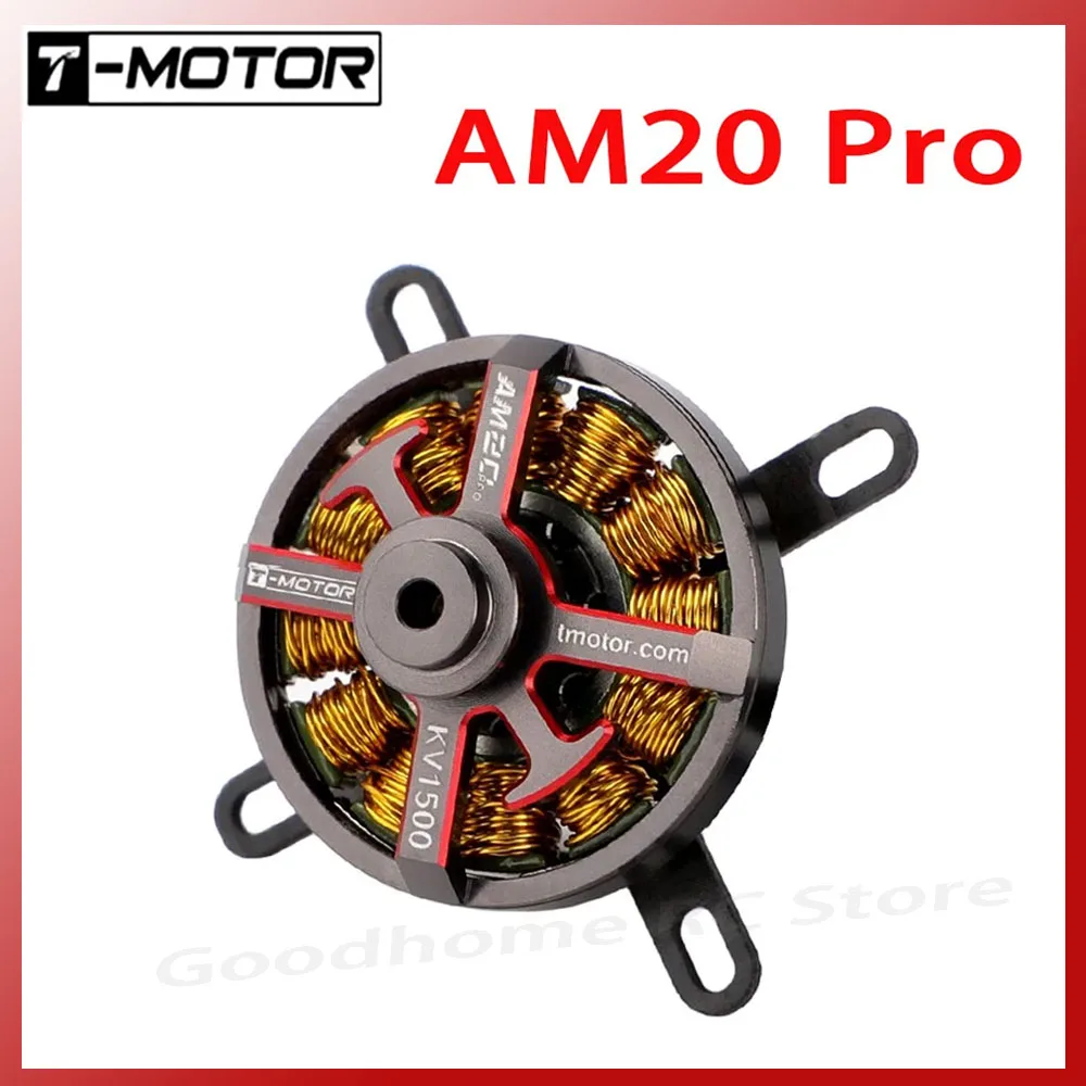 

T-MOTOR hobby AM20 pro 1500kv/1900kv 1-2s brushless motor for rc rigid wing aircraft drone