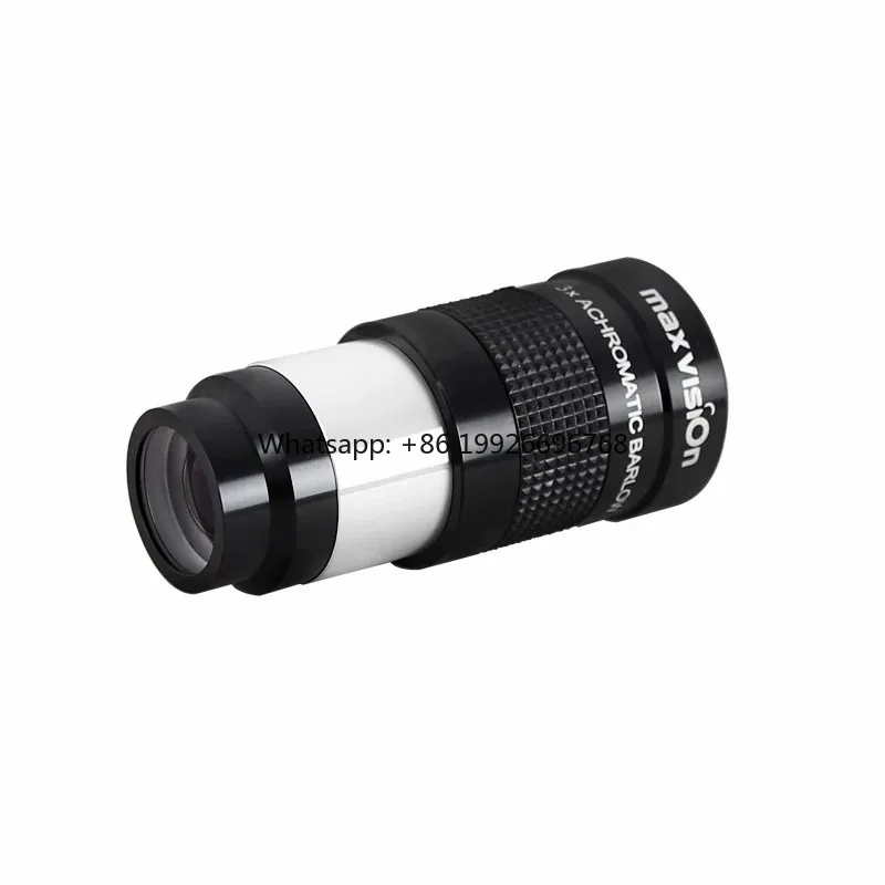 

Maxvision 1,25 дюйма уменьшает хроматическую аберрацию, 3x линзы Барлоу для астрономии, профессиональный монокулярный бинокль, окуляр телескопа ma