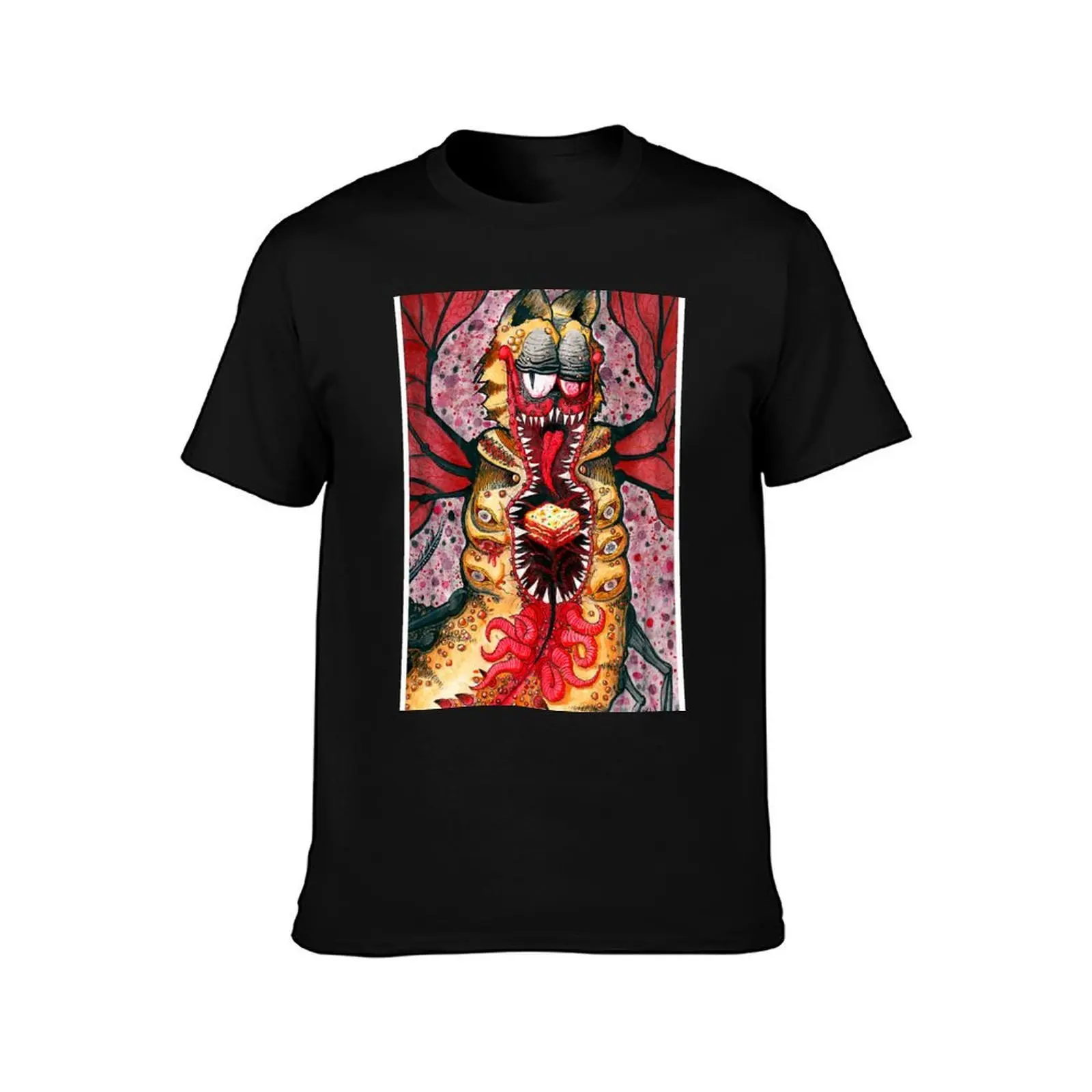 Eldritch Gorefield Powered by Lasagna - Morgan Want T-Shirt Outdoor Sports Short Sleeve Top