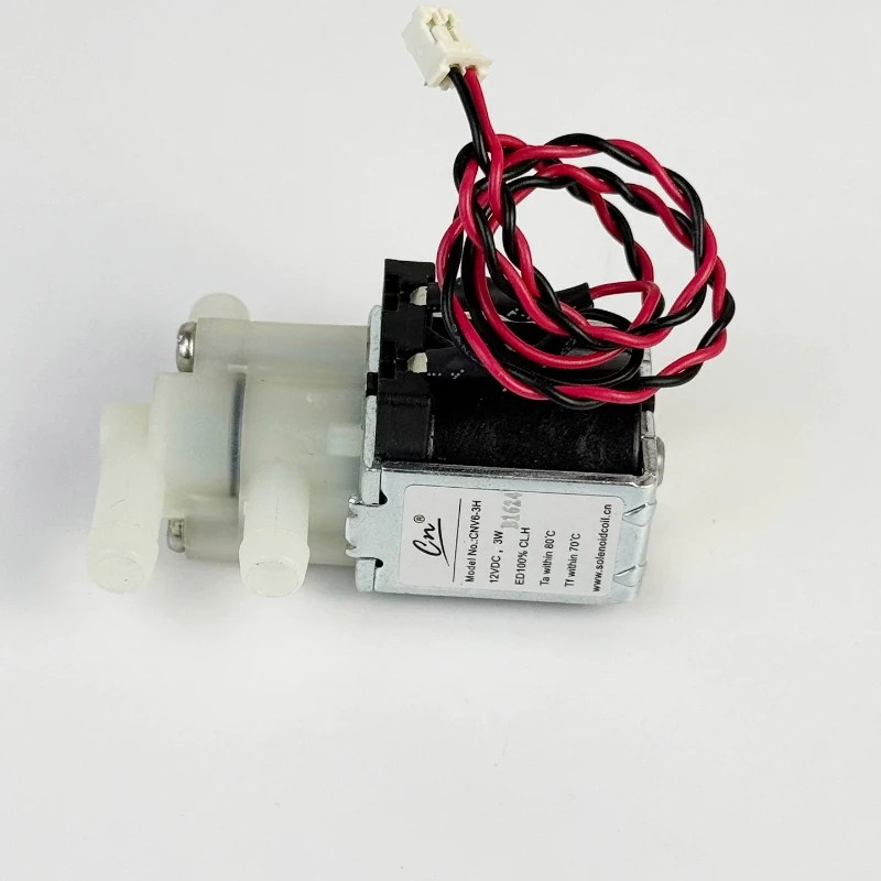 For ECOVACS sweeping robot X1 T10 base station two-position three-way solenoid valve 12V 3W CNV6-3H