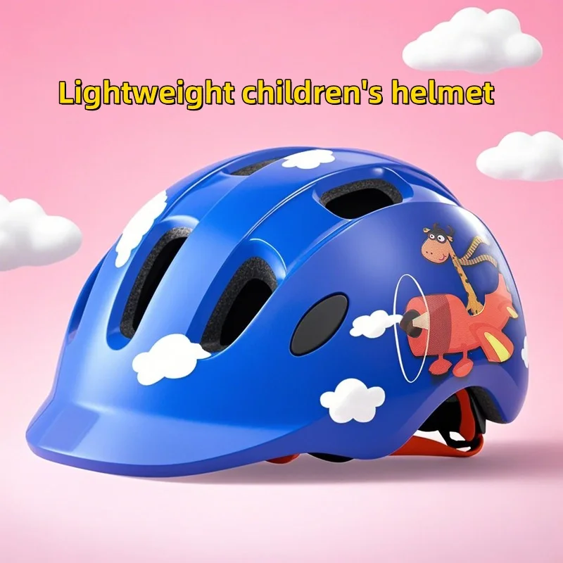 

Children's Cycling Helmet Lightweight Breathable Bike Safety Hat Skateboarding Skating Outdoor Sports Protective Bicycle Helmets