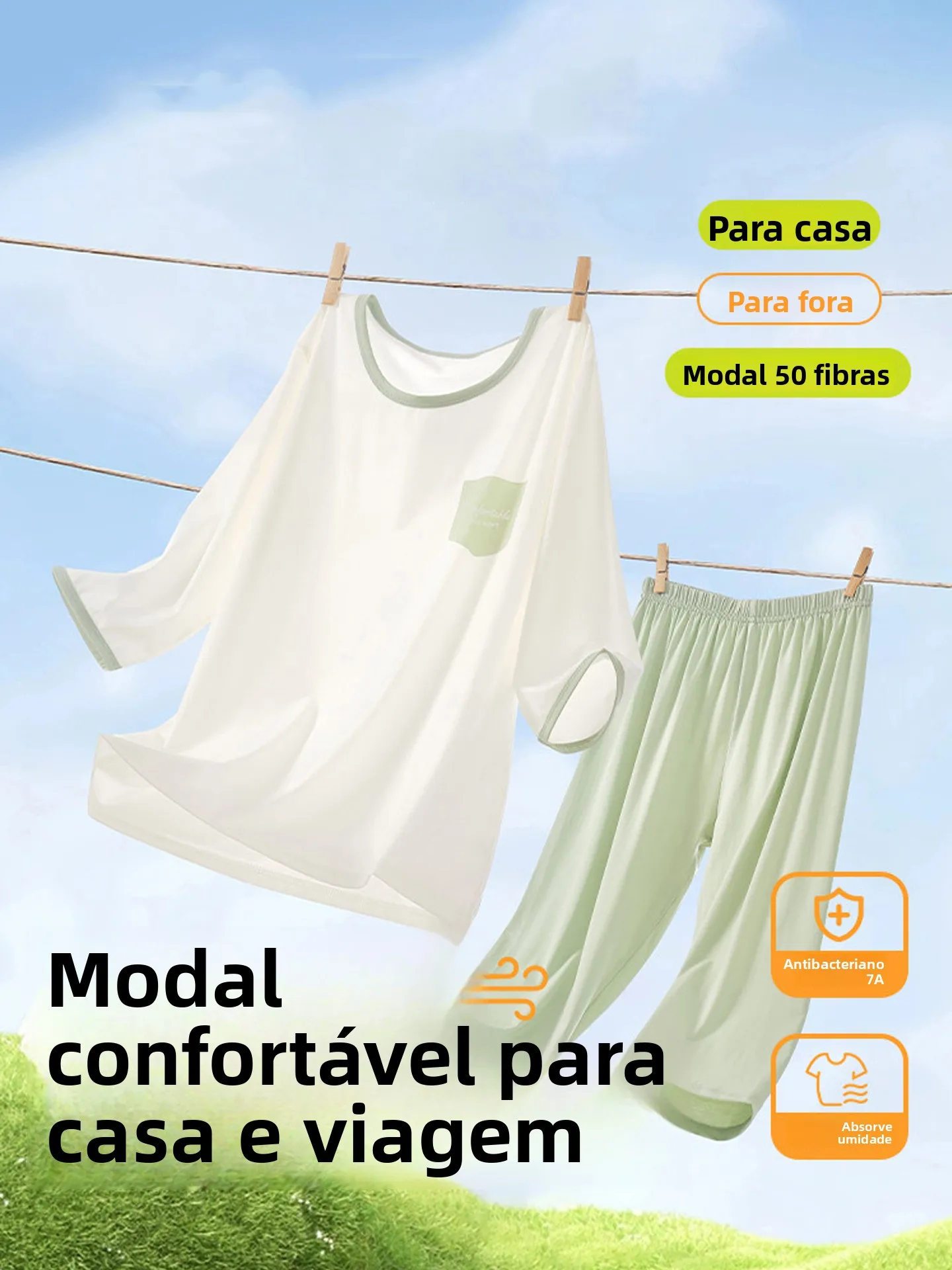 ice-silk-modal-children's-sleepwear-lightweight-boys'-home-clothes-air-conditioning-suitable-for-summer-ages-3-14-years-old