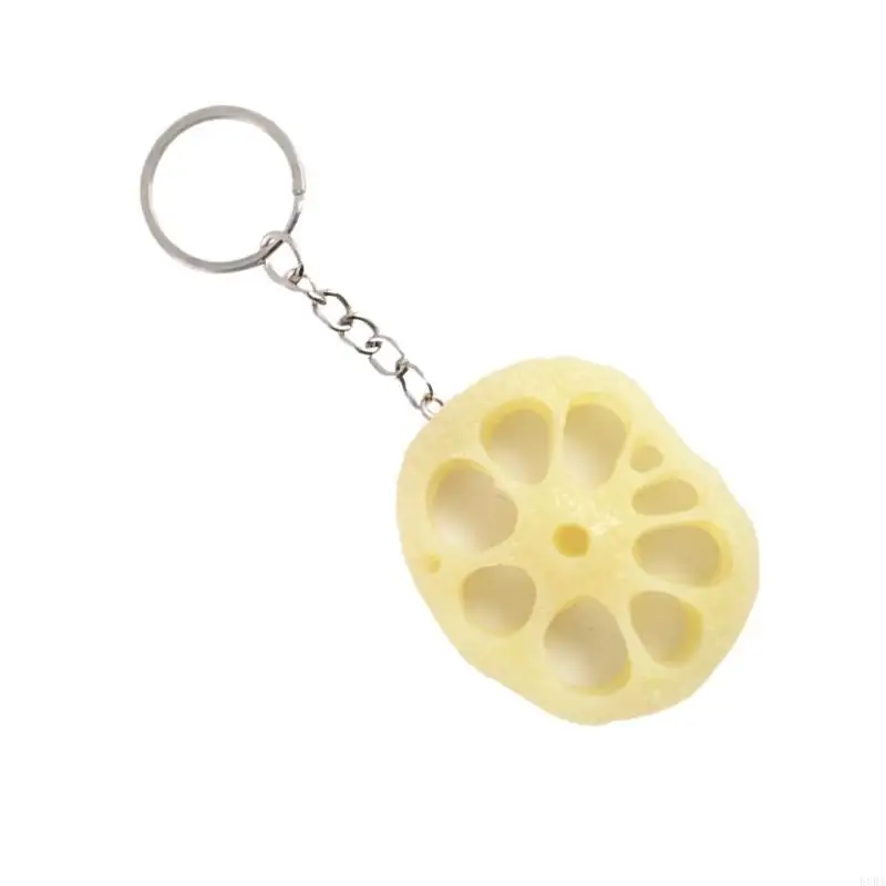 4 шт -штук кукурузной ключей и моделирование пищи Keyrings Car Key Chain Декоративная ключа