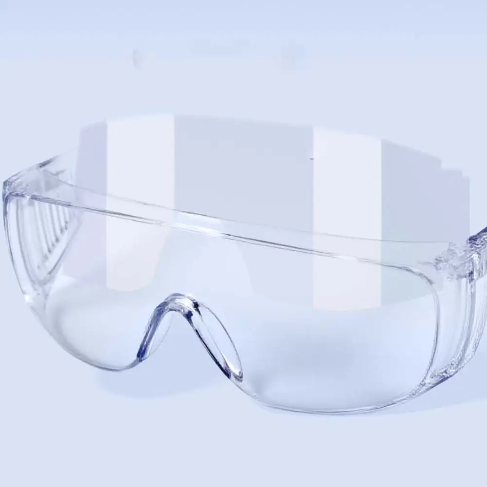 Anti Fog Dust Safety Transparent Glasses Anti-Splash Adjustable Frame Eye Protection Glasses Clear Impact Resistant