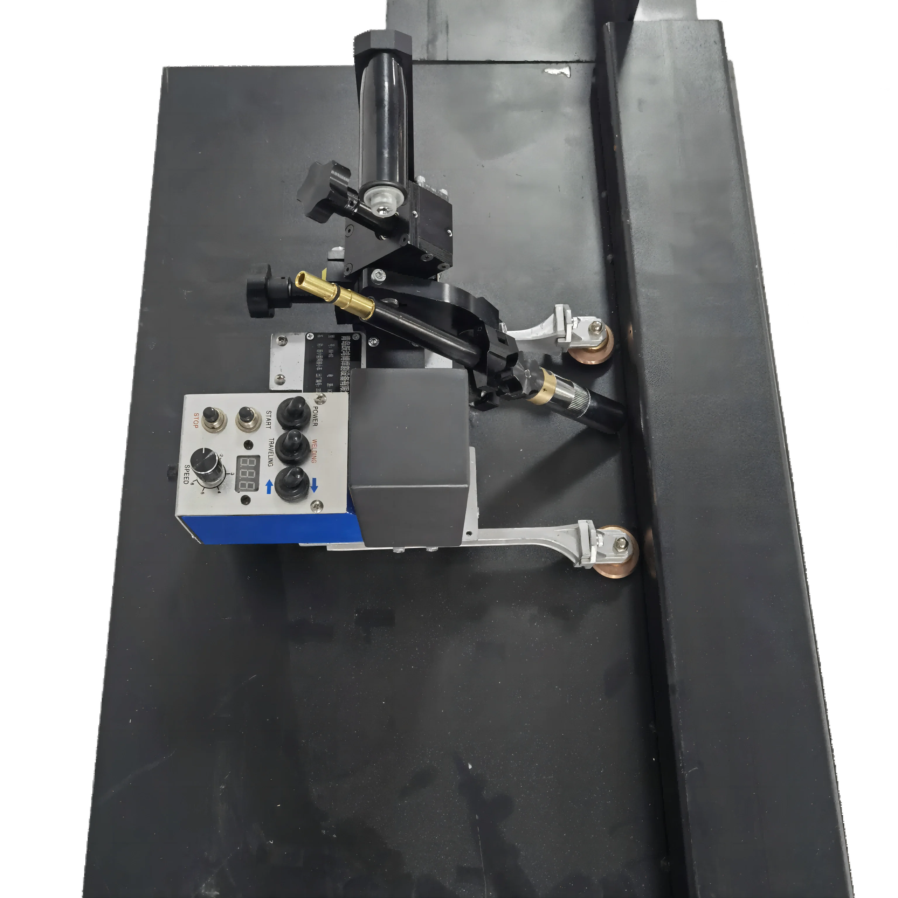 KA-H2 Easy-to-Move Automatic Welding Trolley New Condition Horizontal Fillet Mig Welding Robot Car Easy To Use