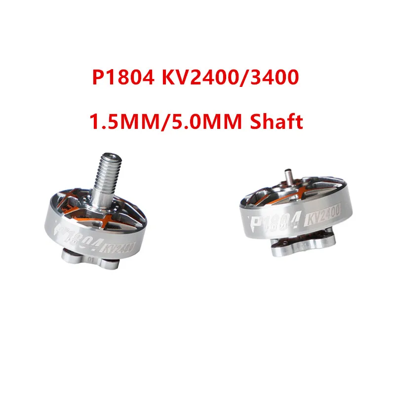 TMOTOR T-MOTOR P1804 6S 2400KV / 4S 3400KV Brushless Motor For 3-4 Inch Whoop/Toothpick FPV Racing Car Smooth Freestyle