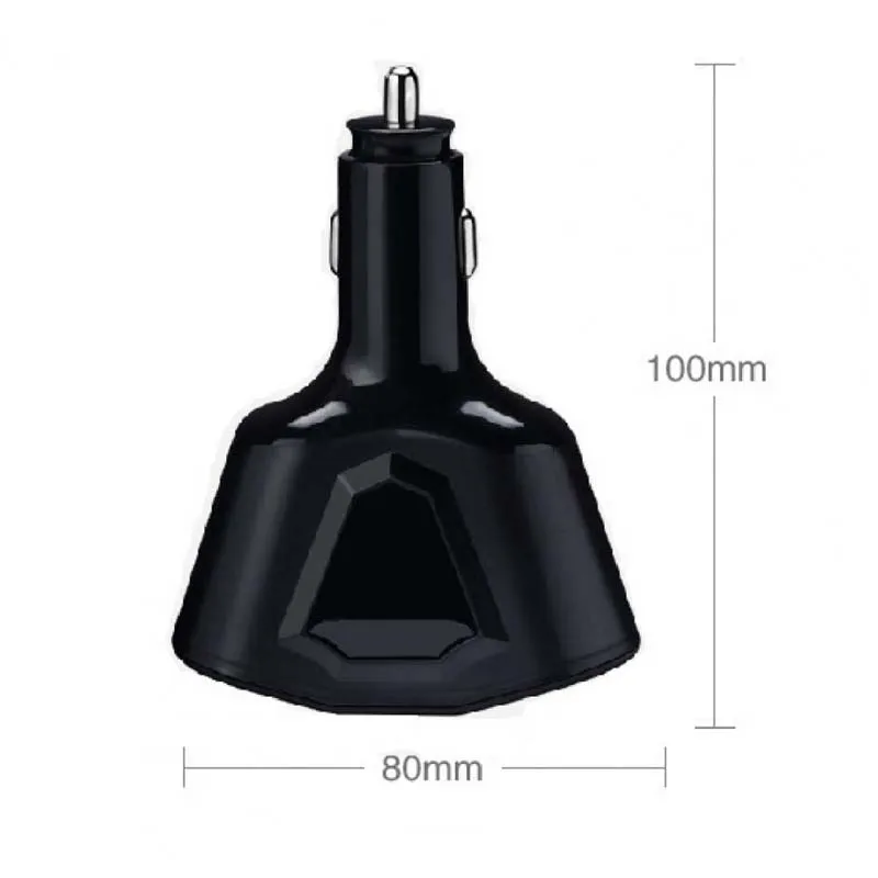 Автомобильное зарядное устройство для прикуривателя, 2usb, 12-24 В, 5 В, 3,1 А