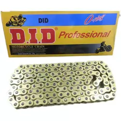 DID Titanium steel Motorcycle  Gold Oil seal Chain Sets For 428 chains 136 Link 520 525 530 chains 120 Links with Facotry Sale