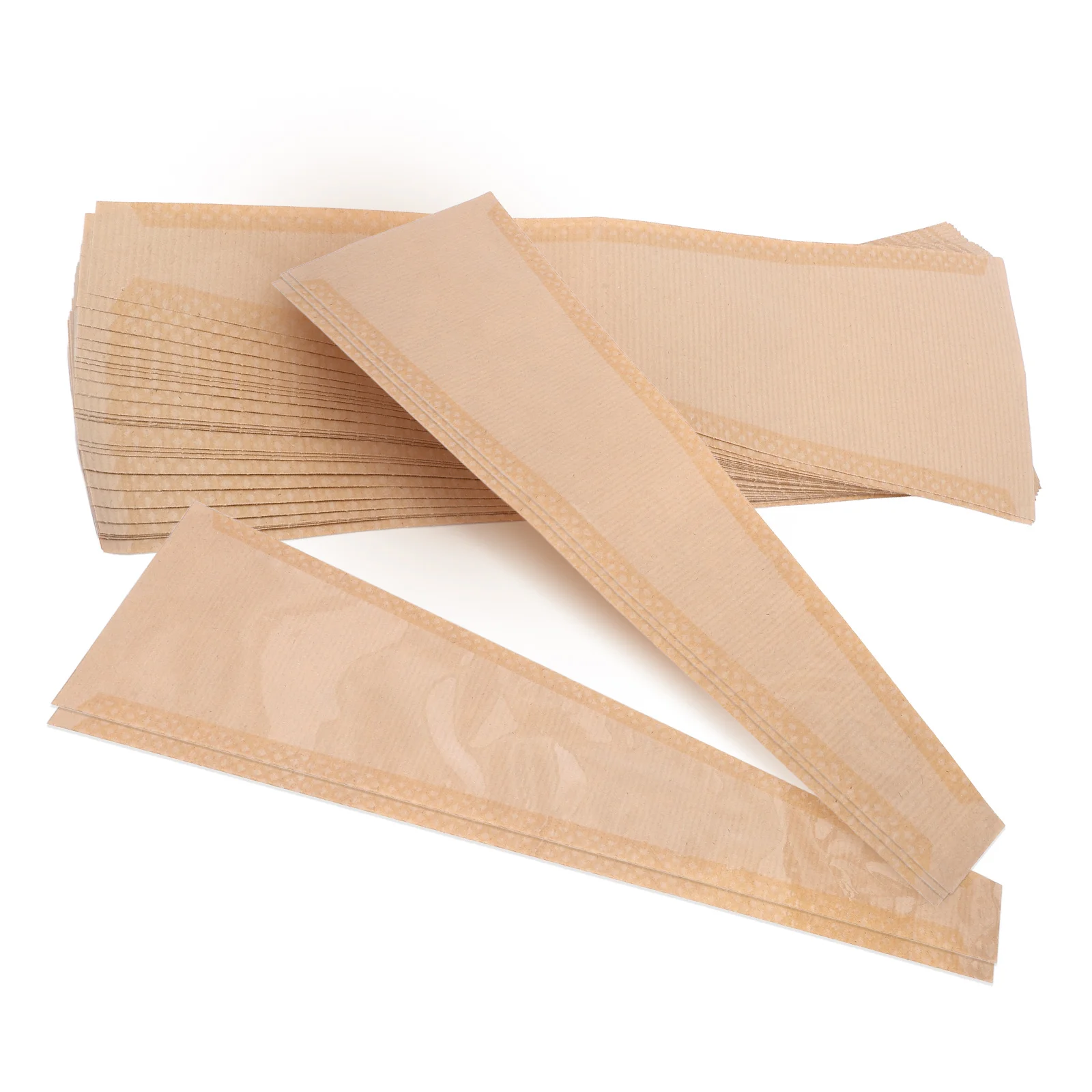 

50 Pcs Flower Packaging Bag Kraft Paper Wrapping Bags Single Sleeves Multiple Rose Bouquet Khaki