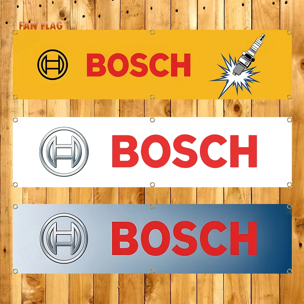 

60X240cm BOSCHs Auto Patrs Flag Polyester Printed Electrician Banner For Decor flag banner poster Tapestry