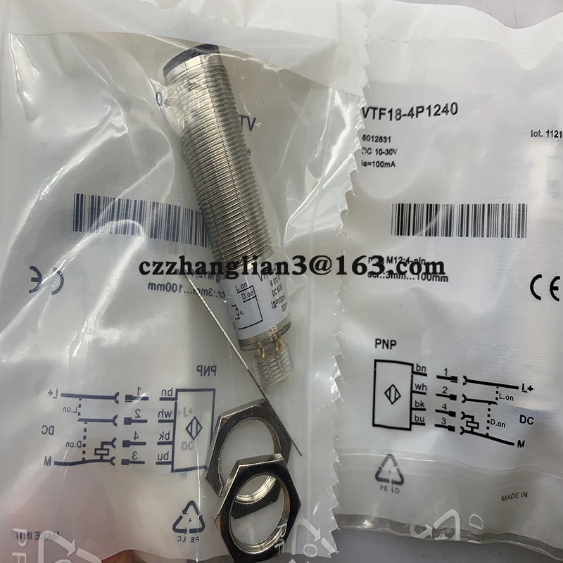 

Новый датчик фотоэлектрического переключателя VTF18-4P5440 VTF18-4N5440