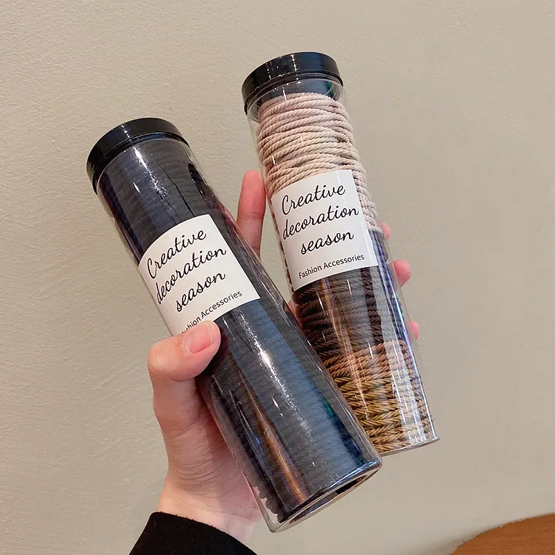 

Гладкие резинки для волос 2025 года — суперэластичные завязки без складок для женщин, прочные минималистичные весенне-осенние аксессуары для волос