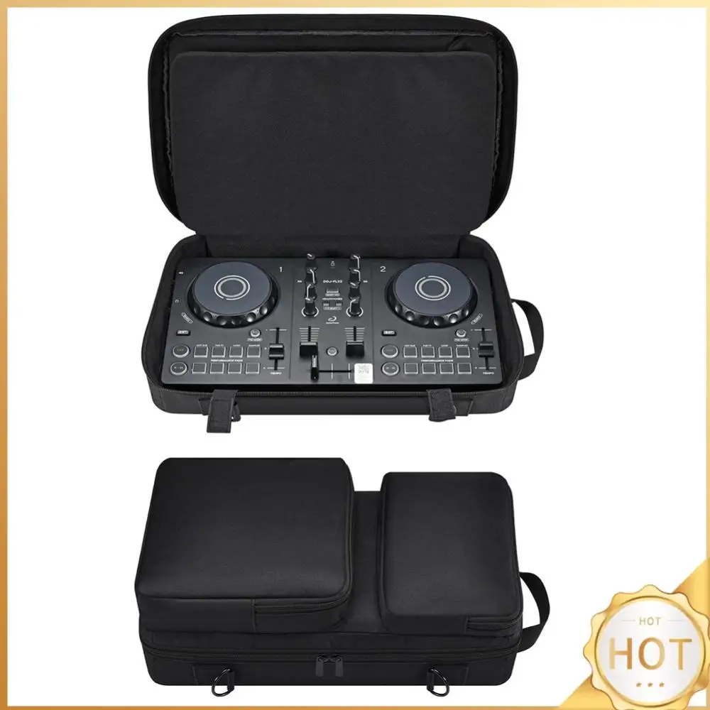 حقيبة حمل مع حزام كتف قابل للتعديل DJ حقيبة حمل للسفر لبايونير DDJ-200/DDJ-WeGO4 لـ Hercules Inpulse 200/200 MK2