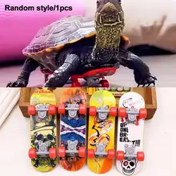 Turtle Skateboard Toys Small Pet Scooter Sliding Fun Pet Toy For Small Animals Hamster Finger Skate Board Pet Toys