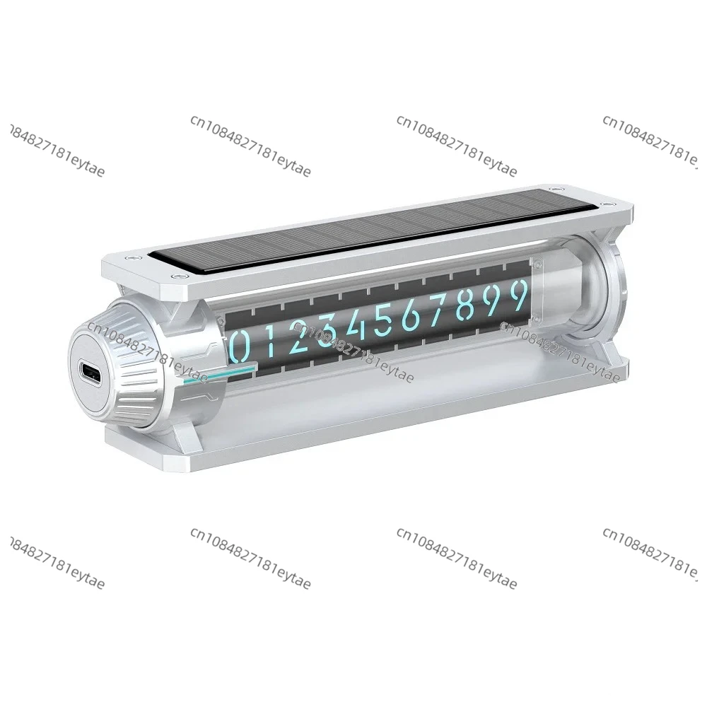 Cathode fluorescent lamp clock Cyberpunk geek creative ornamentsCathode fluorescent lamp clock Cyberpunk geek creative ornaments